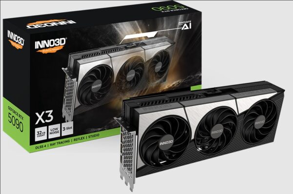 GPU INNO3D GEFORCE RTX  5090 X3 32GB 512-BIT GDDR7 N50903-32D7-17593928