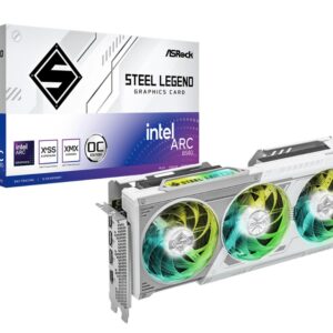 GPU ASROCK INTEL ARC B580 STEEL LEGEND 12G OC 192 BITS (B580 SL 12GO) 90-GA5CZZ-00UANF