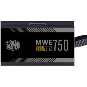 FONTE COOLER MASTER MWE 750W 80P PLUS BRONZE V2 FR - MPE-7501-ACAAW-BBR