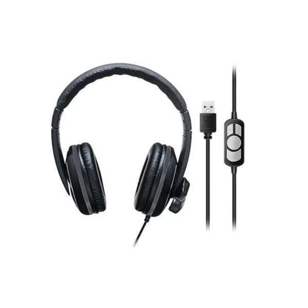 HEADSET COM FIO HF700 CONEXAO USB CABO DE 210CM CANCELAMENTO DE RUIDO PH317