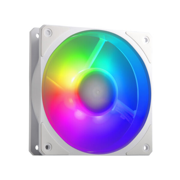 FAN PARA GABINETE MOBIUS 120P ARGB 120MM - BRANCA - MFZ-M2DW-24NP2-R1