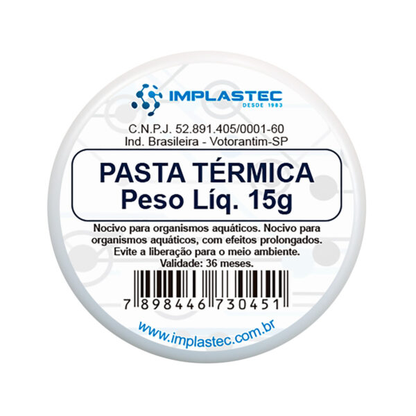 PASTA TERMICA POTE 15G (30 UN)