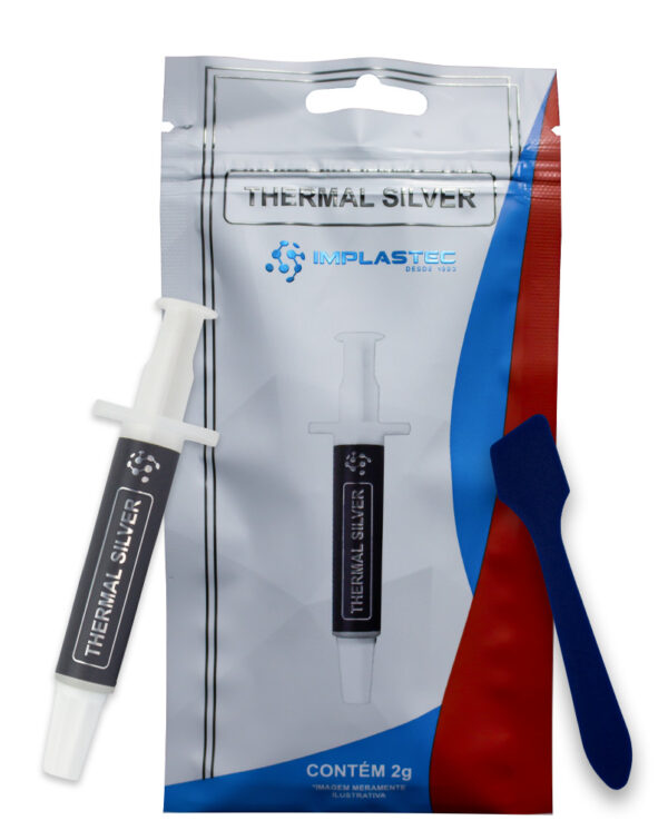 PASTA TÉRMICA THERMAL SILVER 2 GRAMAS