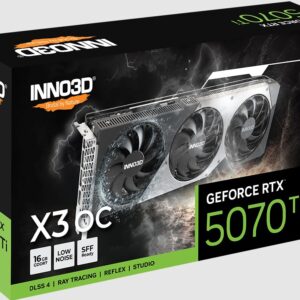 GPU INNO3D GEFORCE RTX  5070TI X3 OC 16GB 256-BIT GDDR7 N507T3-16D7X-176068N