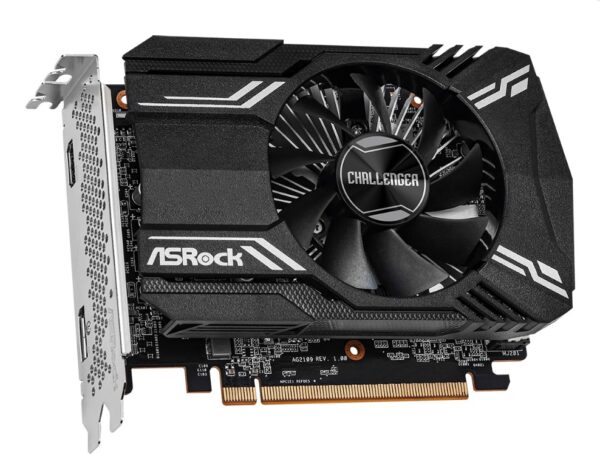 GPU ASROCK AMD RADEON RX 6400 CHALLENGER ITX 4G 64 BITS (RX6400 CLI 4G) 90-GA3CZZ-00UANF